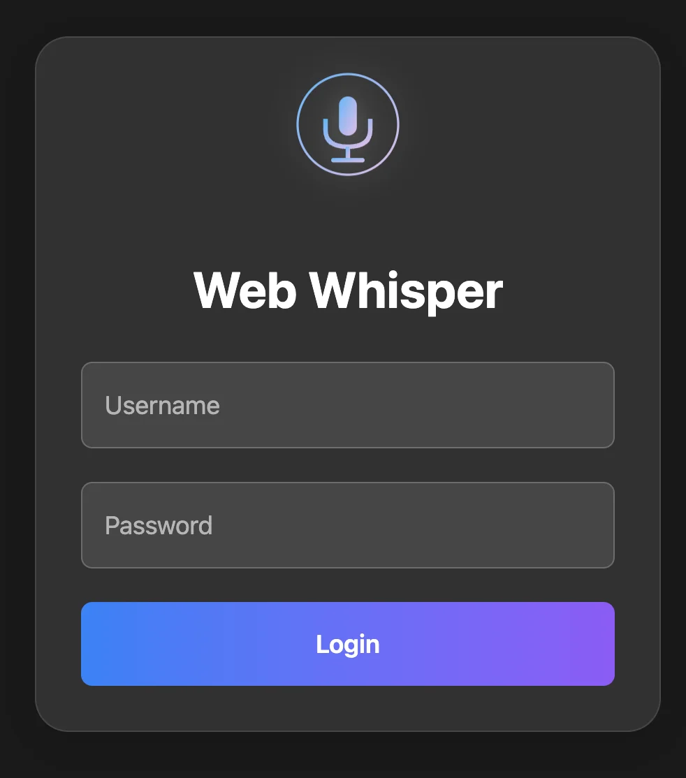 Web Whisper: Breaking Free from Desktop Constraints