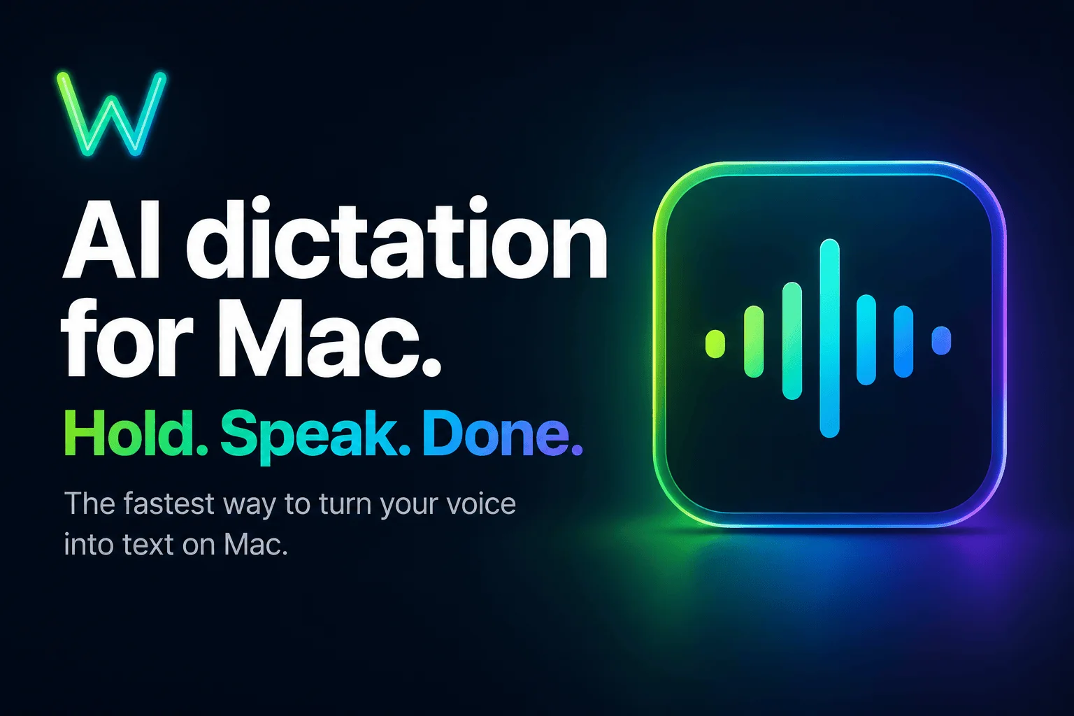 WCWS Voice: Free AI Dictation for Mac With Local Whisper, Deepgram Streaming